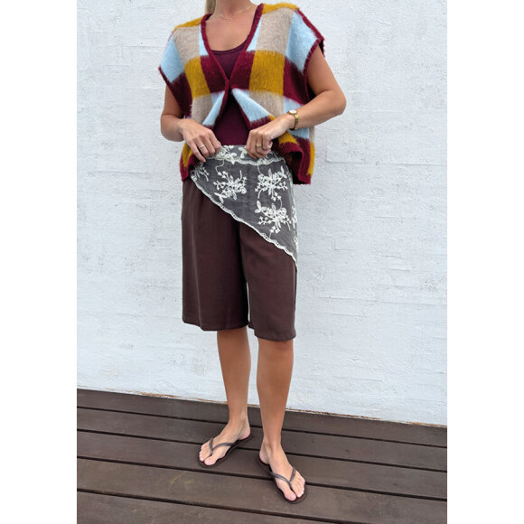 Black Colour Tørklæde - off/blonde - Tørklæder - Black Colour