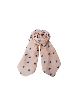 Black Colour Tørklæde - sand/hjerte - Tørklæder - Black Colour
