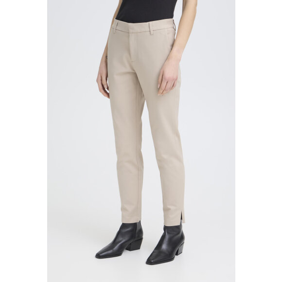 Pulz Buks Bindy Ankel - Cashmere - Dame - Bukser  - PULZ Jeans