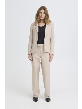 Pulz buks Bindy Wide - Cashmere - Dame - Bukser  - PULZ Jeans