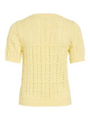 Vila Strik k/æ - gul - Lækre striktrøjer til kvinder - VILA