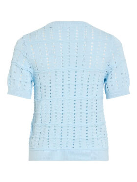 Vila Strik k/æ - lysblå - Lækre striktrøjer til kvinder - VILA