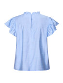 Love & Divine Bluse - mid blå - Dame - Bluser - love & divine