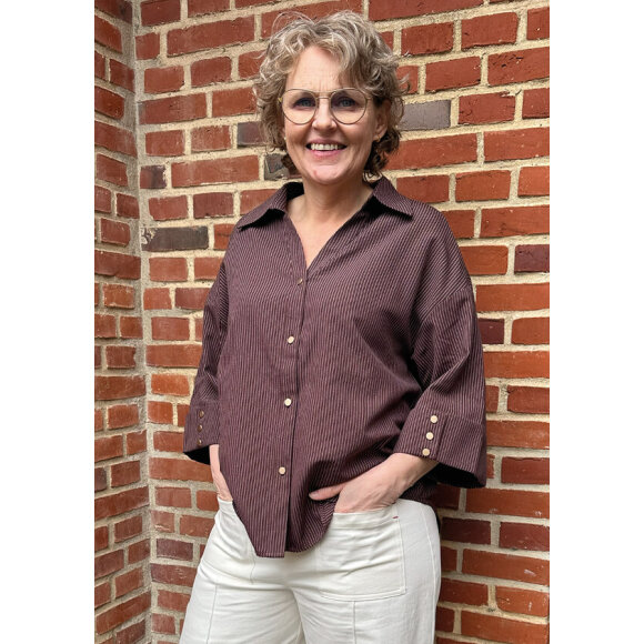 Prepair skjorte - blomme - Skjorter til kvinder - PREPAIR