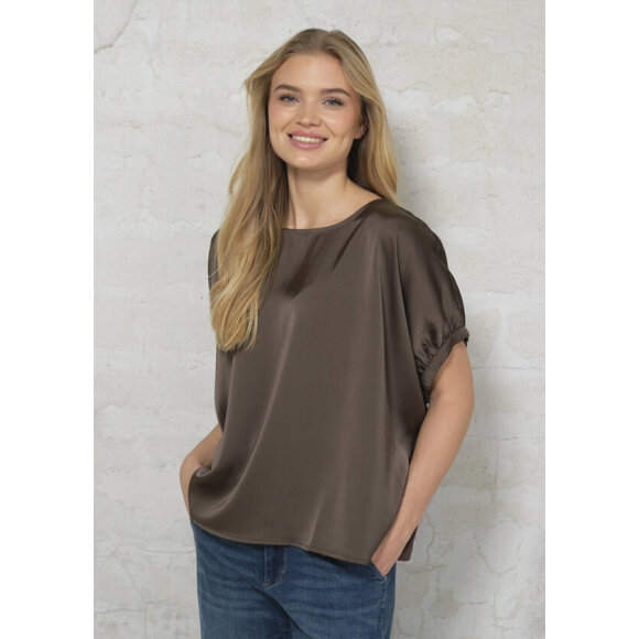 Prepair bluse - Brun - Dame - Bluser - PREPAIR