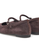 Woden ballerina - chocolate - Dame - Sko - Woden