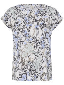 Fransa t-shirt - blå/mint/off - Dame - T-shirts - FRANSA Fransa t-shirt - blå/mint/off - Dame - T-shirts - FRANSA