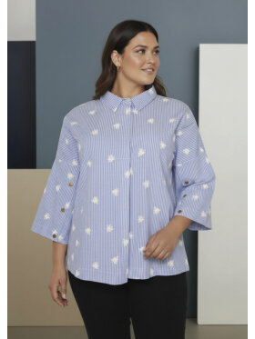 Cassiopeia bluse - Overdele til Plus size - CASSIOPEIA