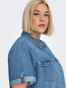 Only Carmakoma denimkjole - Kjoler til plus size kvinder - ONLY CarmaKoma