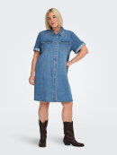 Only Carmakoma denimkjole - Kjoler til plus size kvinder - ONLY CarmaKoma