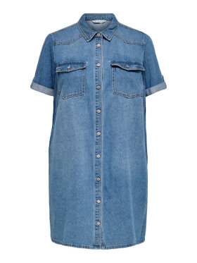 Only Carmakoma denimkjole - Kjoler til plus size kvinder - ONLY CarmaKoma