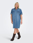 Only Carmakoma denimkjole - Kjoler til plus size kvinder - ONLY CarmaKoma