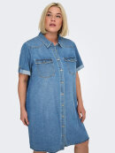 Only Carmakoma denimkjole - Kjoler til plus size kvinder - ONLY CarmaKoma
