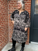 Zhenzi kjole - sort/sand - Kjoler til plus size kvinder - Zhenzi