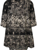 Zhenzi kjole - sort/sand - Kjoler til plus size kvinder - Zhenzi