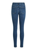 Vila Jeans RW Skinny Fit - Medium blue - Dame - Jeans - VILA