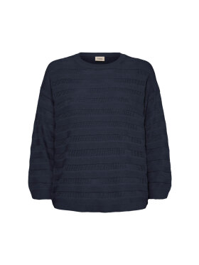 Fransa Strik - Navy - Lækre striktrøjer til kvinder - FRANSA