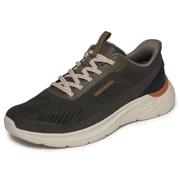 Skechers sneakers slip-ins - Oliven  - Herre - Sneakers - Skechers