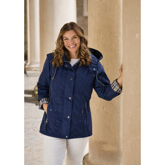 Windfield Jakke - Navy - Jakker & frakker til dame - stort udvalg - Windfield