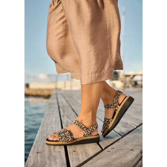 New feet sandaler - leopard - Dame - Sandaler - New Feet New feet sandaler - leopard - Dame - Sandaler - New Feet