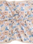 Marta Tørklæde - Sand/blomster - Tørklæder - MARTA