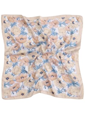 Marta Tørklæde - Sand/blomster - Tørklæder - MARTA