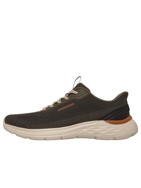 Skechers sneakers slip-ins - Oliven  - Herre - Sneakers - Skechers