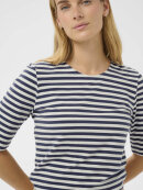 Part Two T-Shirt - blå/off - Dame - T-shirts - Part Two