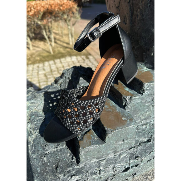 Duffy sandal - sort - Dame - Sandaler - Duffy Duffy sandal - sort - Dame - Sandaler - Duffy