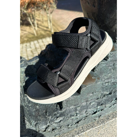 Duffy sandal - sort - Dame - Sandaler - Duffy