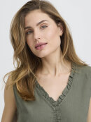 Pulz Top - grøn - Toppe til dame - Sommertoppe mm. - PULZ Jeans