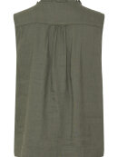 Pulz Top - grøn - Toppe til dame - Sommertoppe mm. - PULZ Jeans