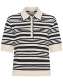 Part Two Strik - Navy/off white - Lækre striktrøjer til kvinder - Part Two
