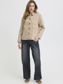 Pulz Jakke/Skjorte - Camel - Denim jakker - PULZ Jeans