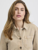 Pulz Jakke/Skjorte - Camel - Denim jakker - PULZ Jeans