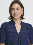 Fransa Bluse - Navy - Dame - Bluser - FRANSA