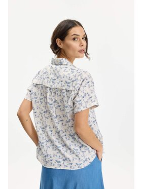 In Front Skjorte - blå/off - Skjorter til kvinder - IN FRONT