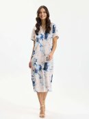 In Front Kjole blå/champagne - Mellemlange kjoler - IN FRONT