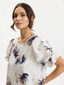 In Front Bluse - Champagne/blomster - Dame - Bluser - IN FRONT