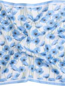 Marta Tørklæde - blå/blomster - Tørklæder - MARTA