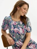 In Front Kjole - grøn/blomster - Mellemlange kjoler - IN FRONT