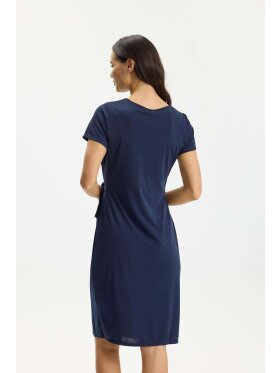 In Front Kjole - Navy - Mellemlange kjoler - IN FRONT