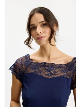 In Front Toppe - Navy - Toppe til dame - Sommertoppe mm. - IN FRONT