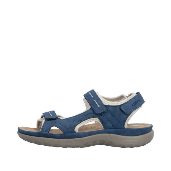 Rieker sandaler - blå - Dame - Sandaler - Rieker