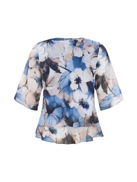 Molly Jo Bluse - Blomster/blå - Dame - Bluser - Molly-Jo