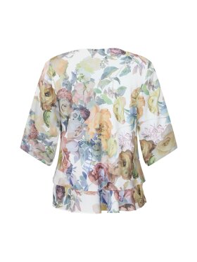 Molly Jo Bluse - Blomster/Vild Rose - Dame - Bluser - Molly-Jo