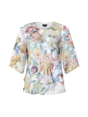 Molly Jo Bluse - Blomster/Vild Rose - Dame - Bluser - Molly-Jo