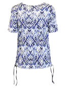 Brandtex T-shirt - blå/hvid - Dame - T-shirts - Brandtex