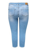 Only Carmakoma Capri - Light Denim  - Plus size bukser til kvinder - ONLY CarmaKoma