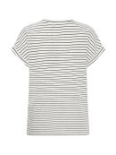 Fransa T-shirt - off/sort stribet - Dame - T-shirts - FRANSA